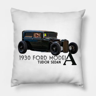 1930 Ford Model A Tudor Sedan Pillow