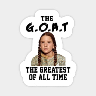 Laura Ingalls The Greatest Of All Time Goat Little House Prairie Magnet