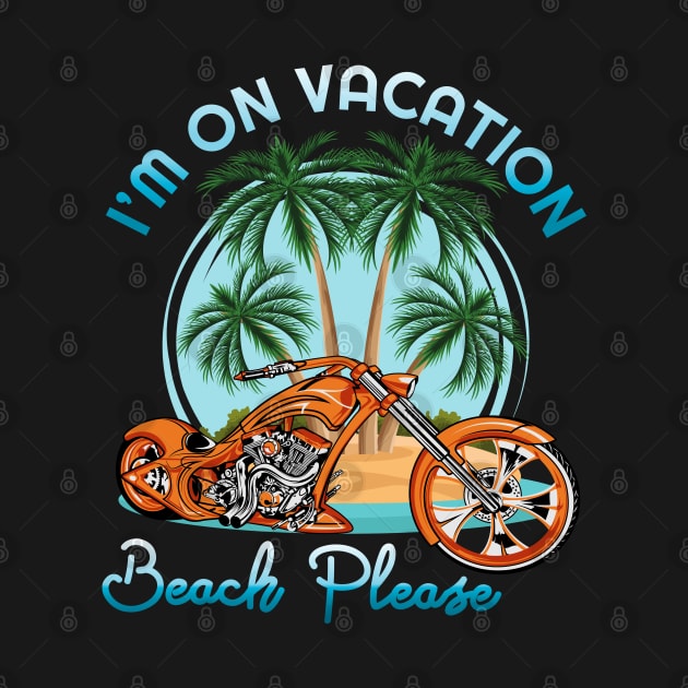 I'm on vacation bleach please by Lekrock Shop