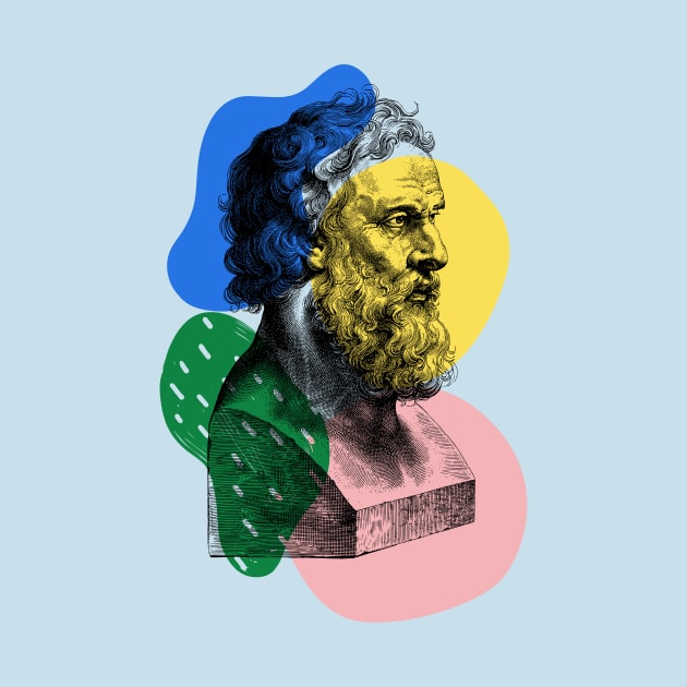 Plato the Greek Philosopher by 45 Creative Club