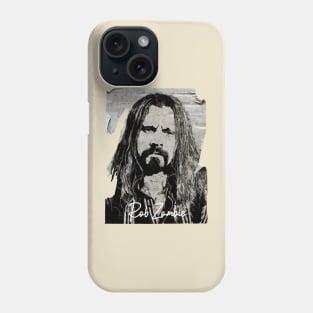 Rob Zombie 80s Vintage Old Poster Phone Case