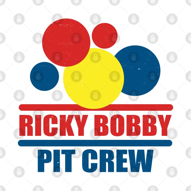 Ricky Bobby Pit Crew logo by BodinStreet