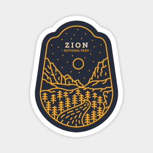 Zion National Park Magnet