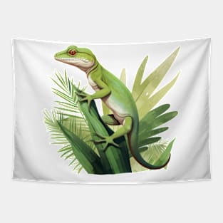 Green Anole Tapestry