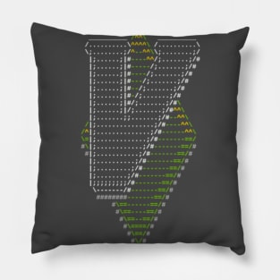 Vim Ascii Art Pillow