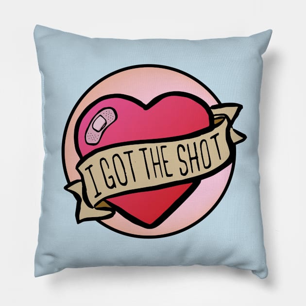 I Got The Shot Pillow by nickfolz