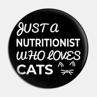 nutritionist cat lover Pin