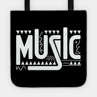 Middle age music logo Tote