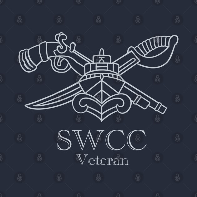 Navy SWCC Special Boat Teams Veteran Design by abbottcartoons