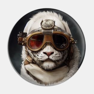 White tiger Pin