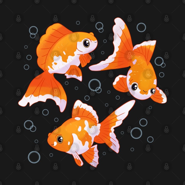 Goldfish cute art by YaraGold