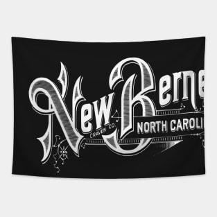 Vintage New Bern, NC Tapestry