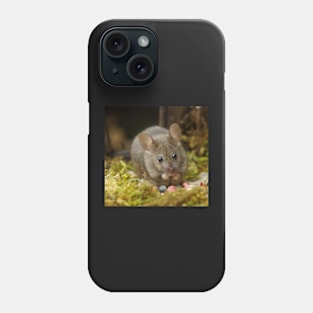 Wild  cute garden mouse Phone Case