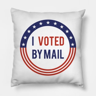 I Voted By Mail Pillow