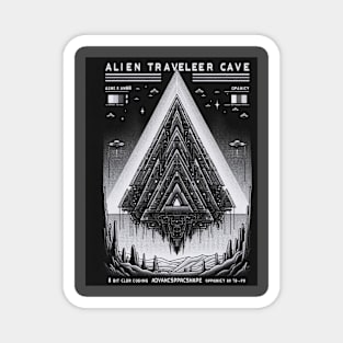 Alien Traveler Cave Magnet