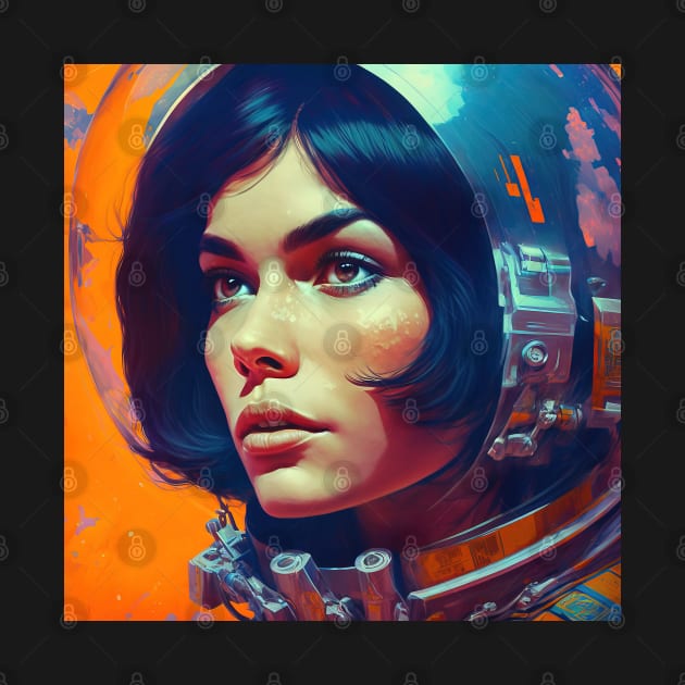 We Are Floating In Space - 29 - Sci-Fi Inspired Retro Artwork by saudade