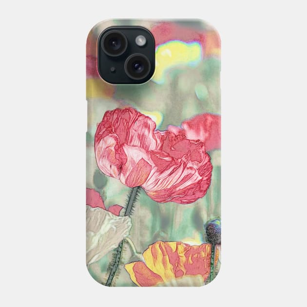 Poppies Phone Case by Sandra Keller