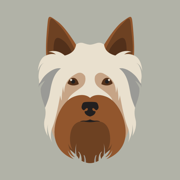 Australian Silky Terrier Dog by JunkyDotCom