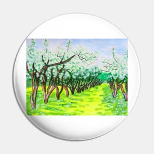 Apple garden Pin