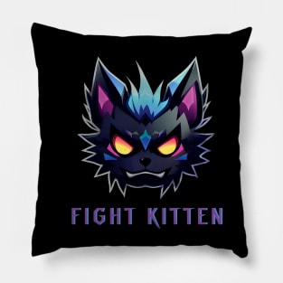 FIGHT KITTEN Pillow