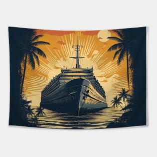 Seafarer's Journey: Unleash Your Inner Adventurer on a Cruise Ship Tapestry