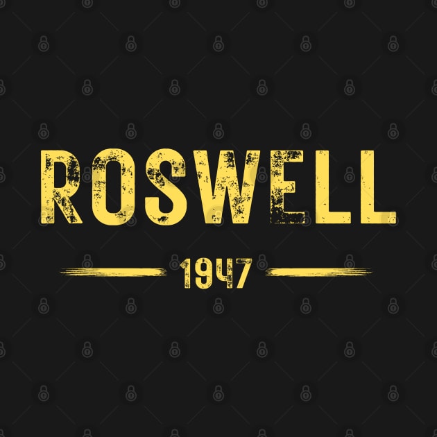 Roswell 1947 UFO - Flying Saucer Crash by Paranormalshirts