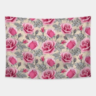 Roses Pattern Tapestry