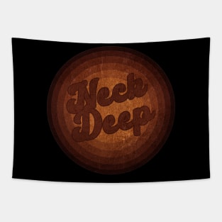 Neck Deep - Vintage Style Tapestry