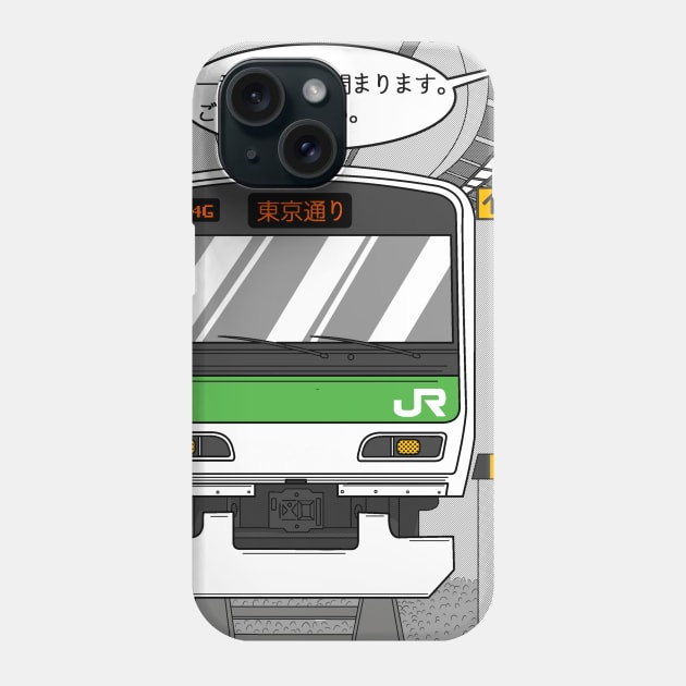 Yamanote Line Phone Case by tokyodori