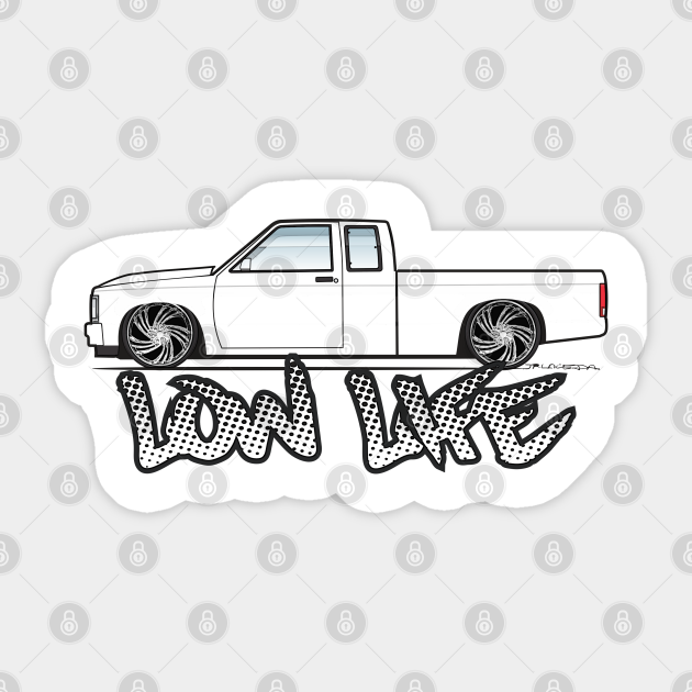 Low Life Chevy S10 Sticker Teepublic