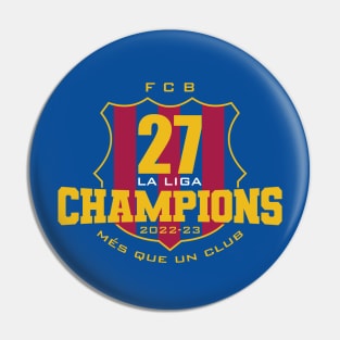La Liga Champions Pin