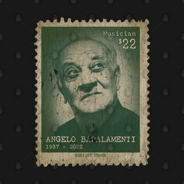 Engraved Vintage Style - Angelo Badalamenti by Chillashop Artstudio