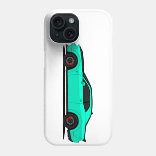 HELLCAT SIDE TURQUOISE Phone Case