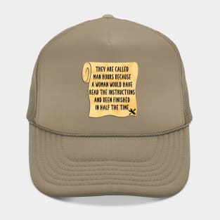 They’re called man hours for a reason Hat