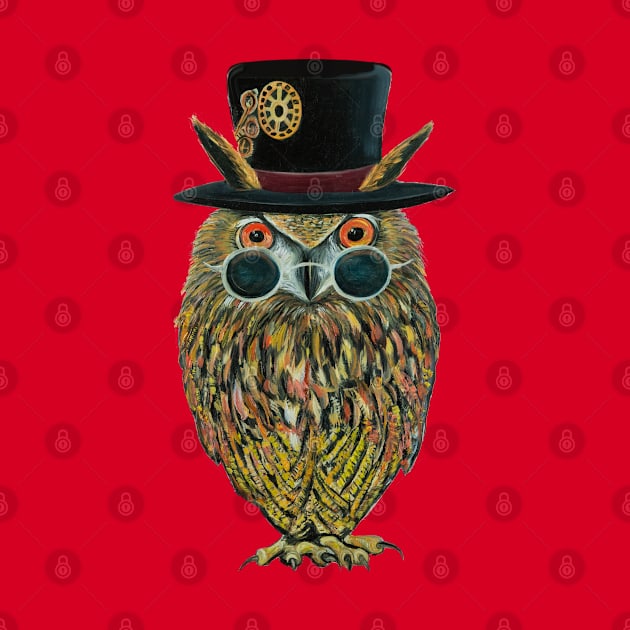 Professor Owl The Steampunk Scientist by Dual Rogue