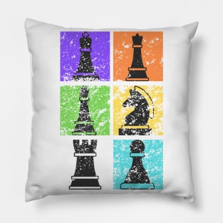 Chess figures Pillow