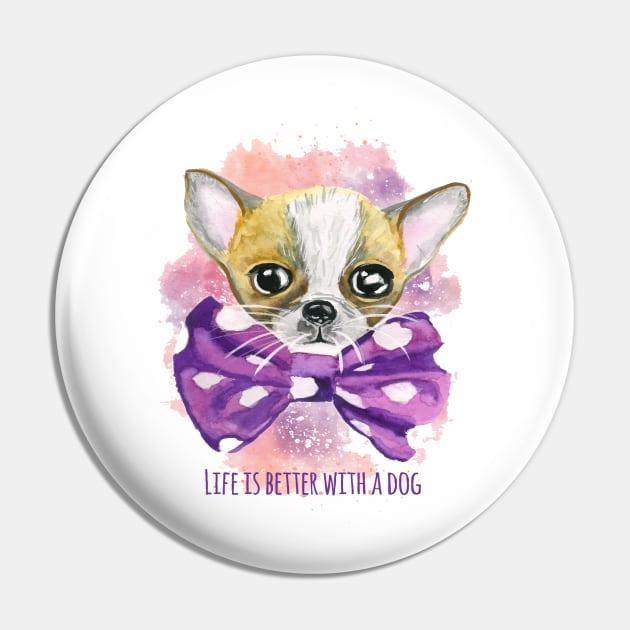 Life is better with dog Pin by This is store