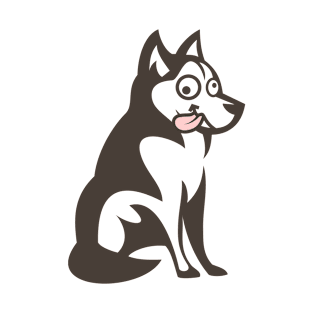 Silly Husky T-Shirt