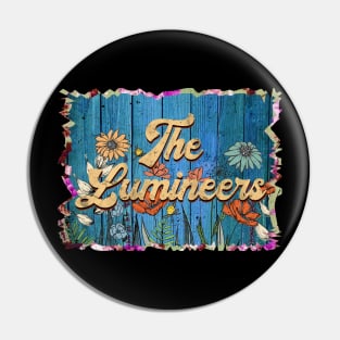 Vintage Lumineers Name Flowers Limited Edition Classic Styles Pin