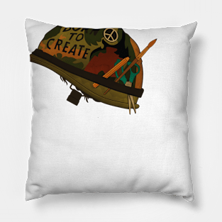 Born to Create Pillow