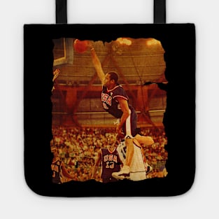 Basket - Carter's Dunk vtg poster Tote