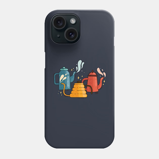 Coffee Pots Phone Case by Tania Tania