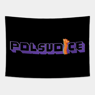 Polsvoice twitch Logo derpy barba Tapestry