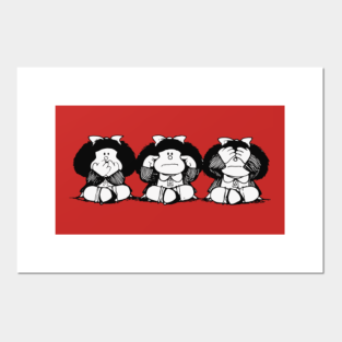 Carteles Y Impresion Artistica Mafalda Quino Comics Teepublic Mx