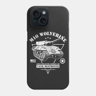 M10 Wolverine Tank Destroyer Phone Case