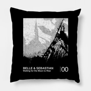 Waiting For The Moon To Rise / Minimalist Graphic Artwork Fan Design Pillow