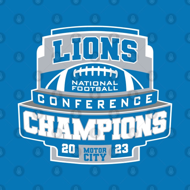 Lions NFC Champs 2023 by Nagorniak