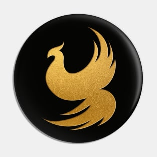 The Golden Phoenix Pin