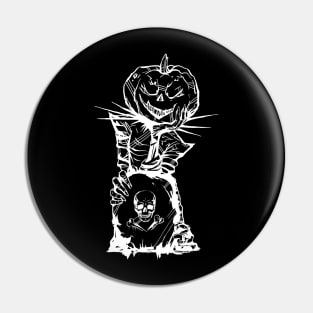 Zombie Pumpkin Pin