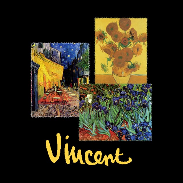 Vincent van Gogh Fine Art by MasterpieceCafe